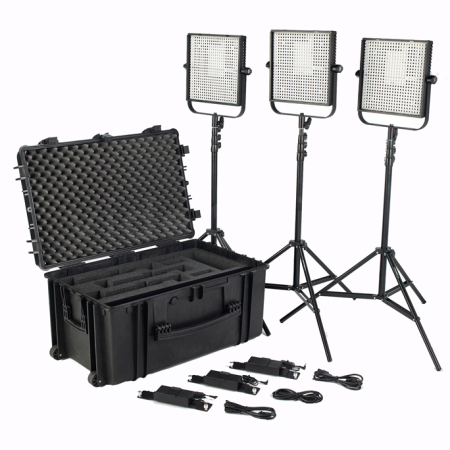 Litepanels 1x1 LS Traveler TRIO Kit