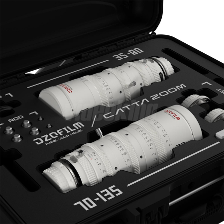 DZOFILM Catta FF Zoom Bundle White E Mount-3