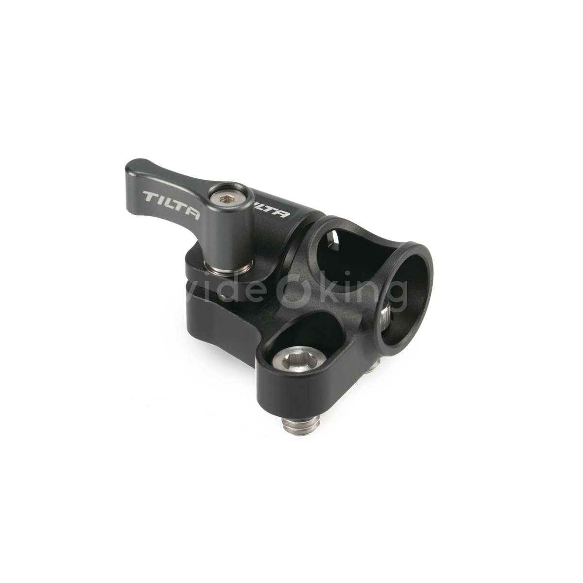 TILTA 15mm Rod Holder to Dual 1/4″-20 Adapter – Black