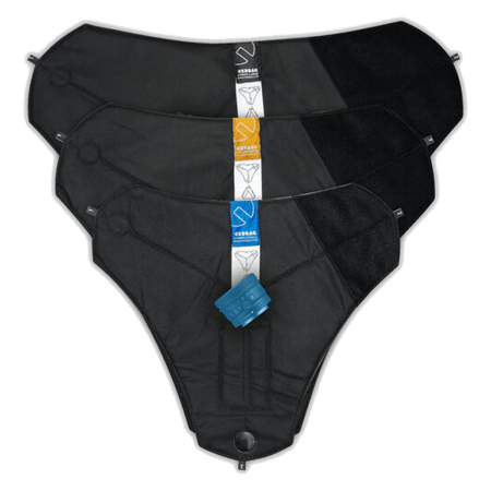 CRDBAG Set of 3 Y-Wraps (Black, Small:Medium:Large)_1