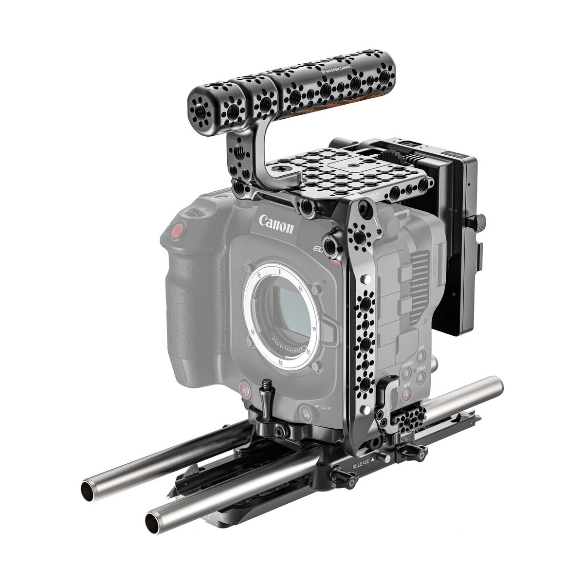 Wooden Camera Elite Accessory System for Canon EOS C80 (V-Mount)